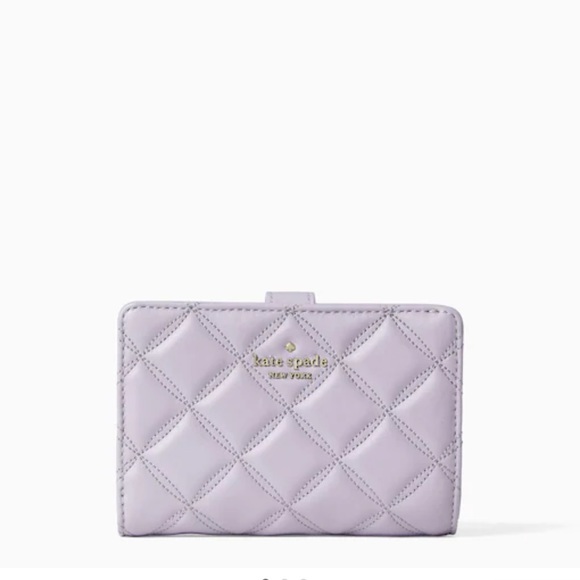 Kate Spade Natalia Medium Compact Bifold Wallet
Lilac Frost - Picture 3 of 16